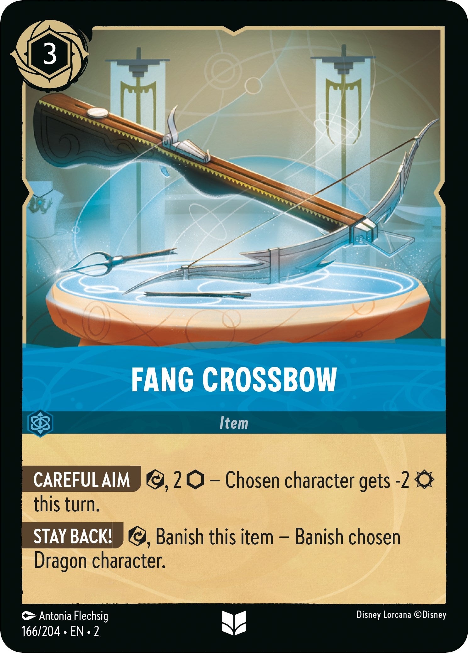 Fang Crossbow (166/204) [Rise of the Floodborn] | Rock City Comics