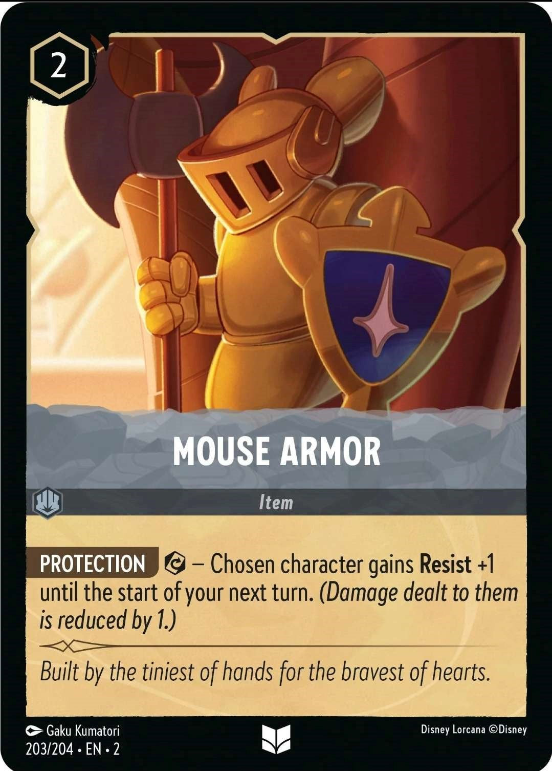 Mouse Armor (203/204) [Rise of the Floodborn] | Rock City Comics