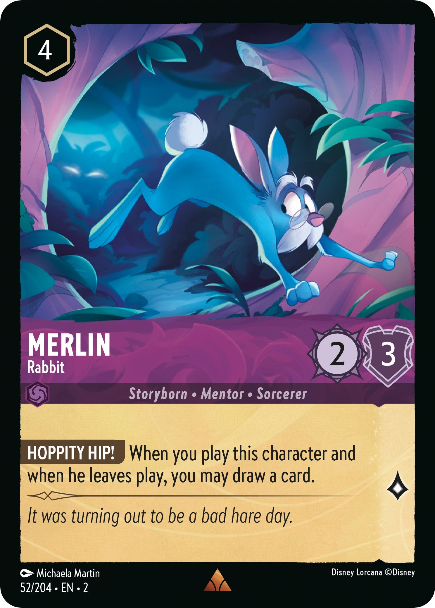Merlin - Rabbit (52/204) [Rise of the Floodborn] | Rock City Comics