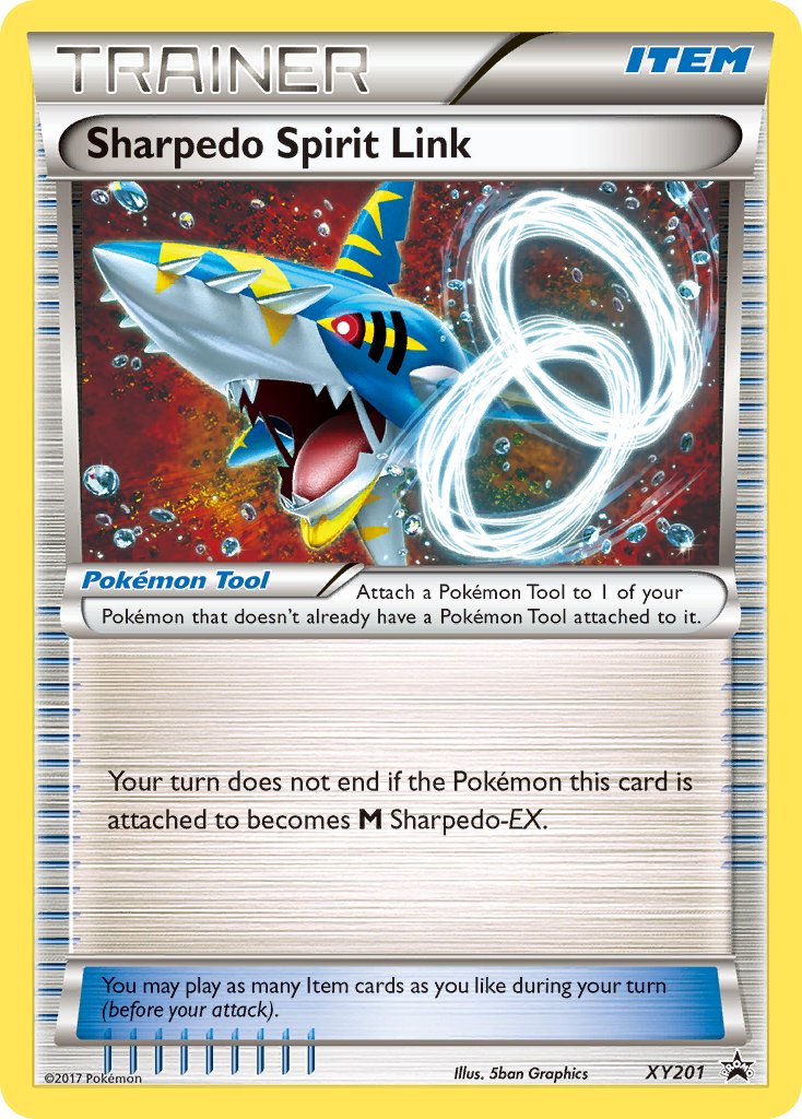 Sharpedo Spirit Link (XY201) [XY: Black Star Promos] | Rock City Comics