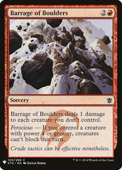 Barrage of Boulders [Mystery Booster] | Rock City Comics