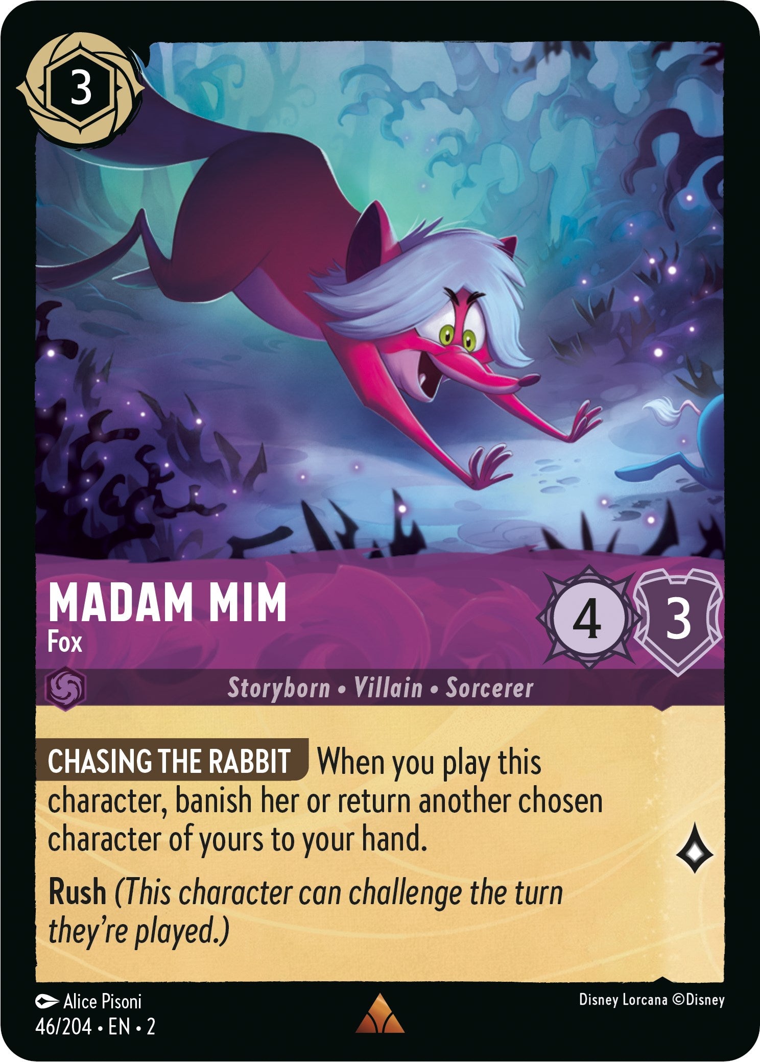 Madam Mim - Fox (46/204) [Rise of the Floodborn] | Rock City Comics