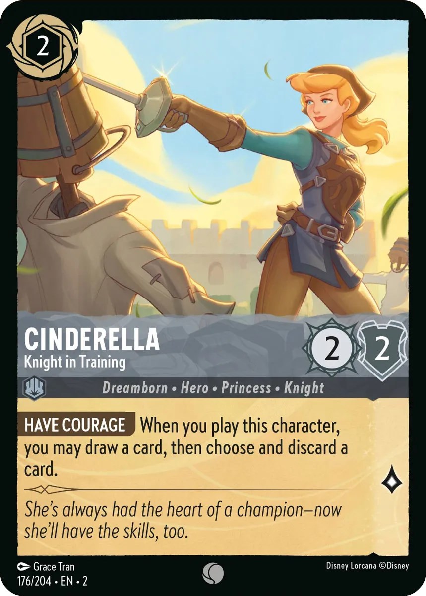Cinderella - Knight in Training (176/204) [Rise of the Floodborn] | Rock City Comics
