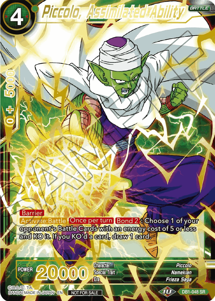 Piccolo, Assimilated Ability (Alt. Art Card Set 2023 Vol. 1) (DB1-048) [Tournament Promotion Cards] | Rock City Comics