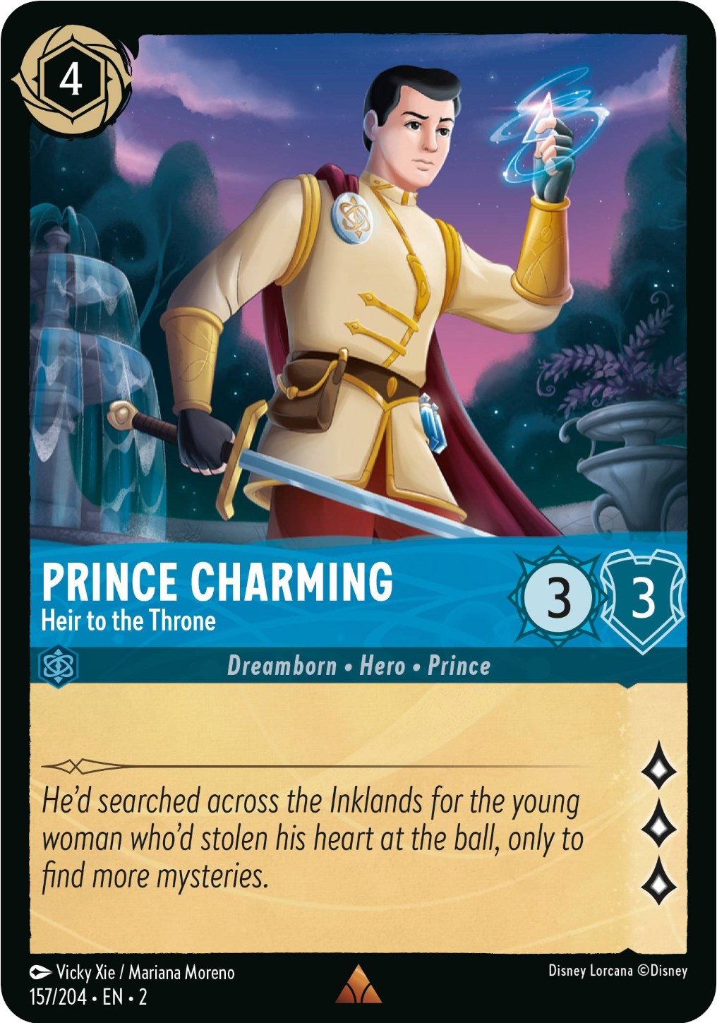 Prince Charming - Heir to the Throne (157/204) [Rise of the Floodborn] | Rock City Comics