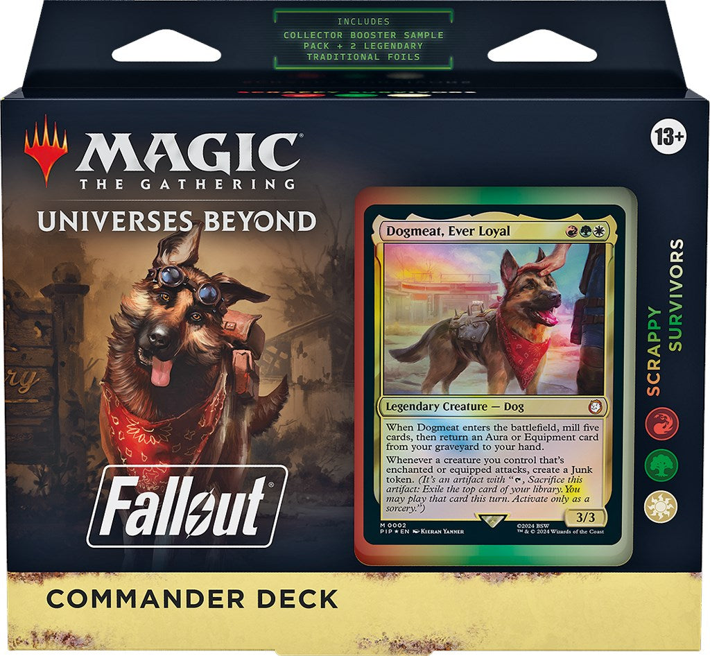 Fallout: Out of the Vault - Scrappy Survivors Commander Deck | Rock City Comics