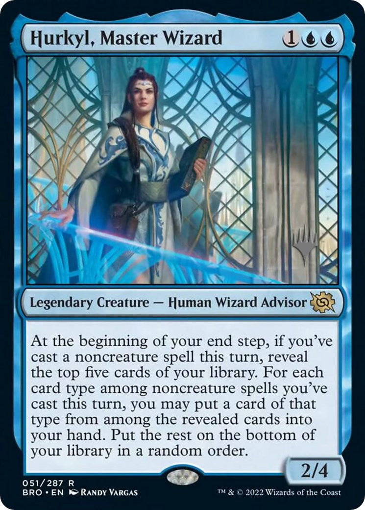 Hurkyl, Master Wizard (Promo Pack) [The Brothers' War Promos] | Rock City Comics