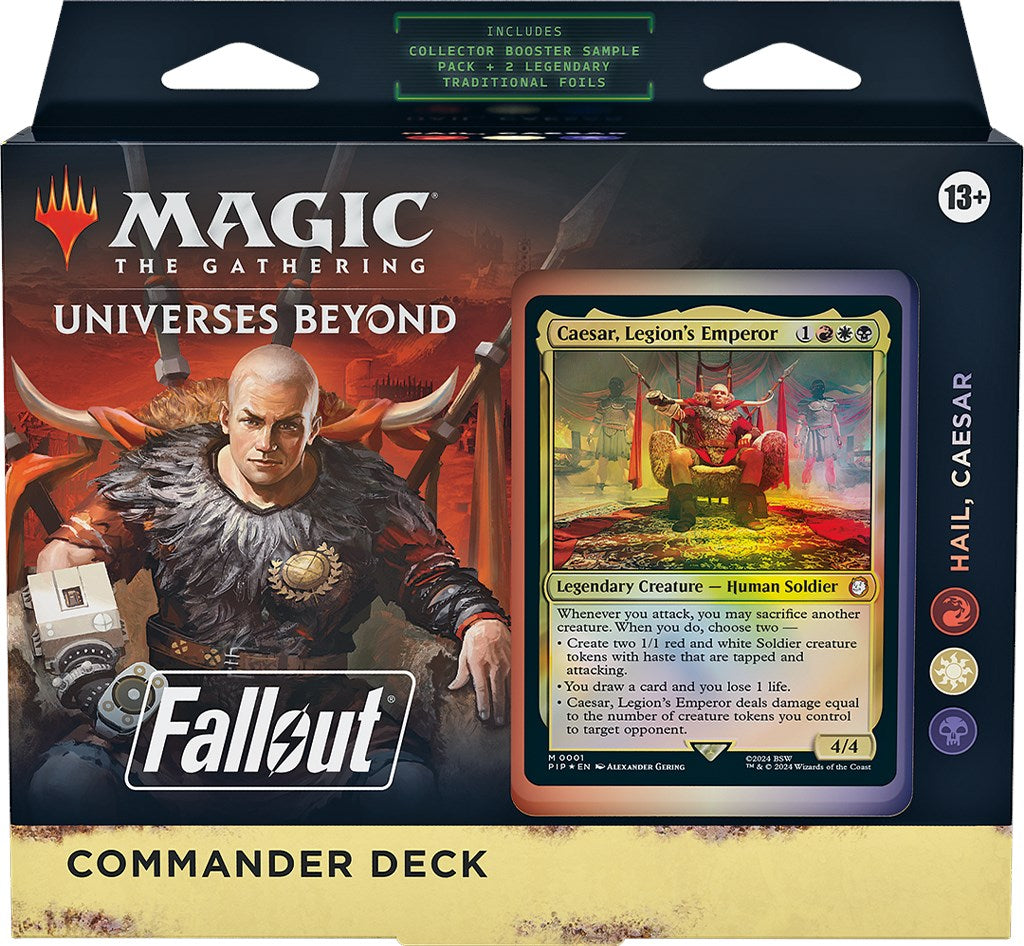 Fallout: Out of the Vault - Hail, Caesar Commander Deck | Rock City Comics