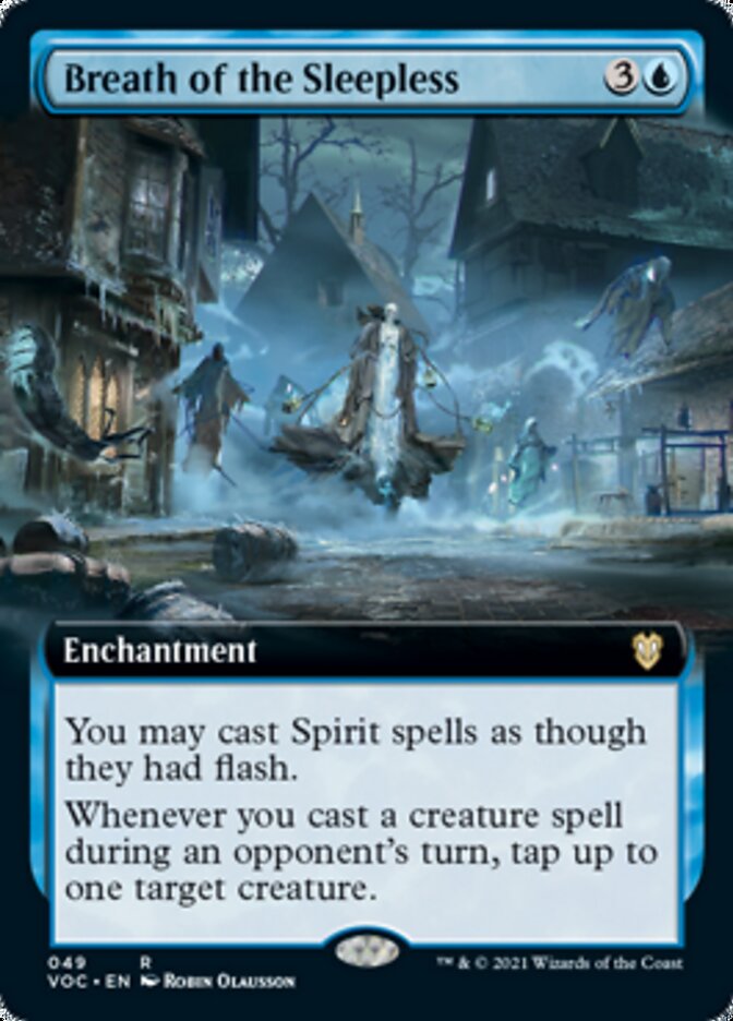 Breath of the Sleepless (Extended Art) [Innistrad: Crimson Vow Commander] | Rock City Comics