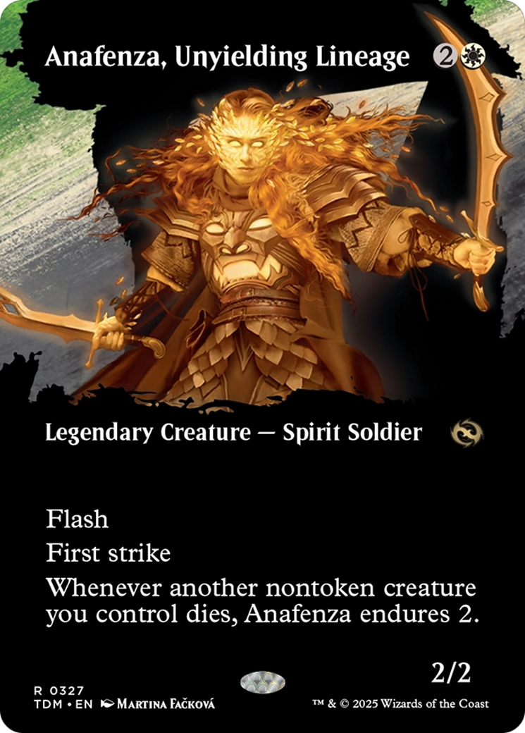 Anafenza, Unyielding Lineage (Borderless) [Tarkir: Dragonstorm] | Rock City Comics