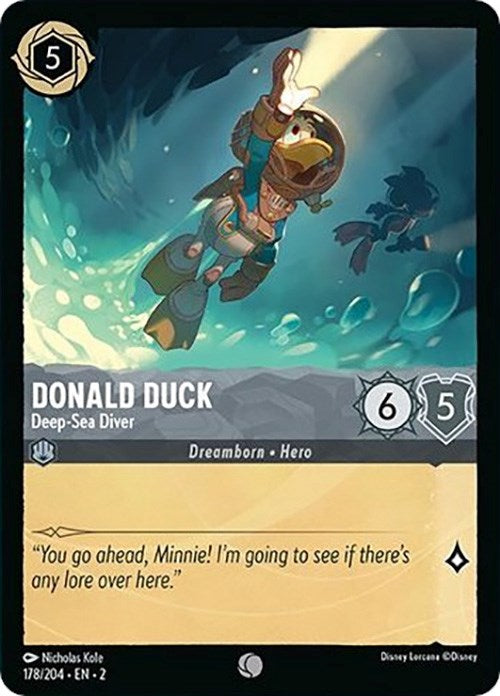 Donald Duck - Deep-Sea Diver (178/204) [Rise of the Floodborn] | Rock City Comics