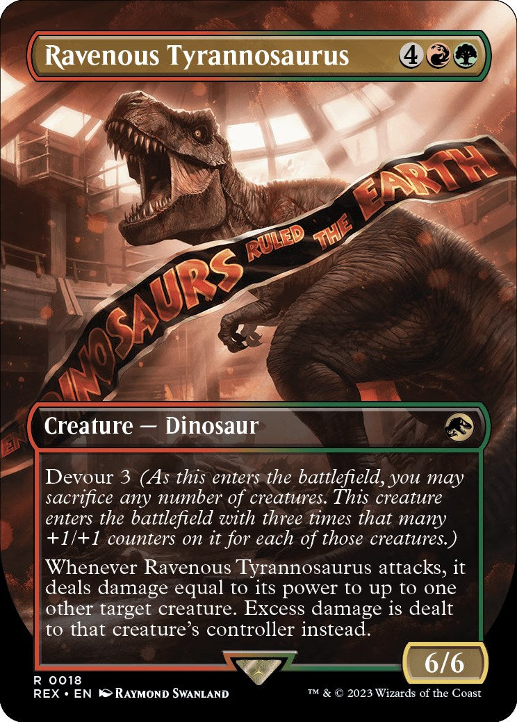 Ravenous Tyrannosaurus (Borderless) [Jurassic World Collection] | Rock City Comics