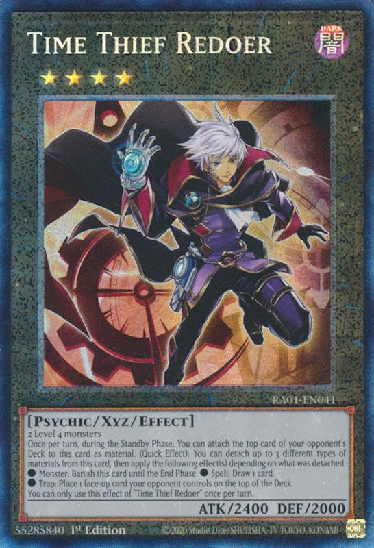 Time Thief Redoer [RA01-EN041] Prismatic Collector's Rare | Rock City Comics