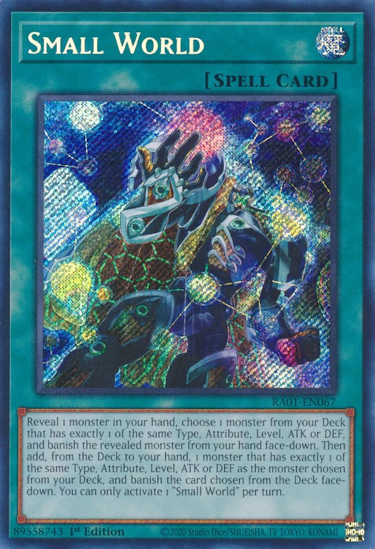 Small World [RA01-EN067] Secret Rare | Rock City Comics