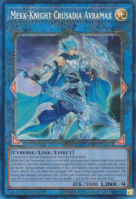 Mekk-Knight Crusadia Avramax [RA01-EN044] Prismatic Collector's Rare | Rock City Comics