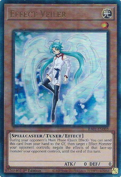 Effect Veiler [RA01-EN003] Prismatic Ultimate Rare | Rock City Comics