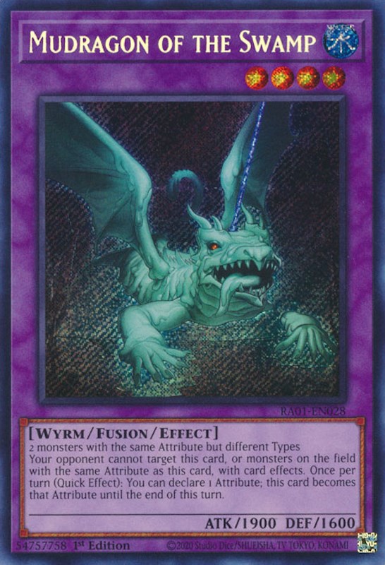 Mudragon of the Swamp [RA01-EN028] Secret Rare | Rock City Comics