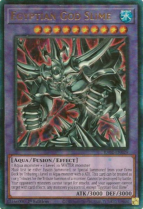 Egyptian God Slime [RA01-EN029] Prismatic Ultimate Rare | Rock City Comics