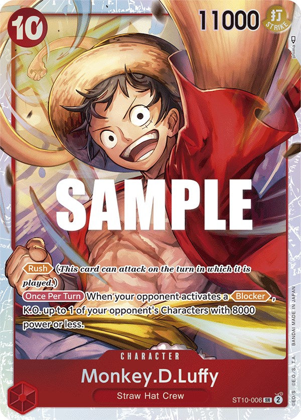 Monkey.D.Luffy [Ultimate Deck - The Three Captains] | Rock City Comics