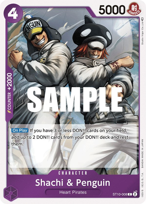 Shachi & Penguin [Ultimate Deck - The Three Captains] | Rock City Comics