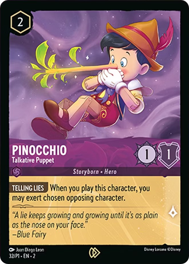 Pinocchio - Talkative Puppet (32) [Promo Cards] | Rock City Comics
