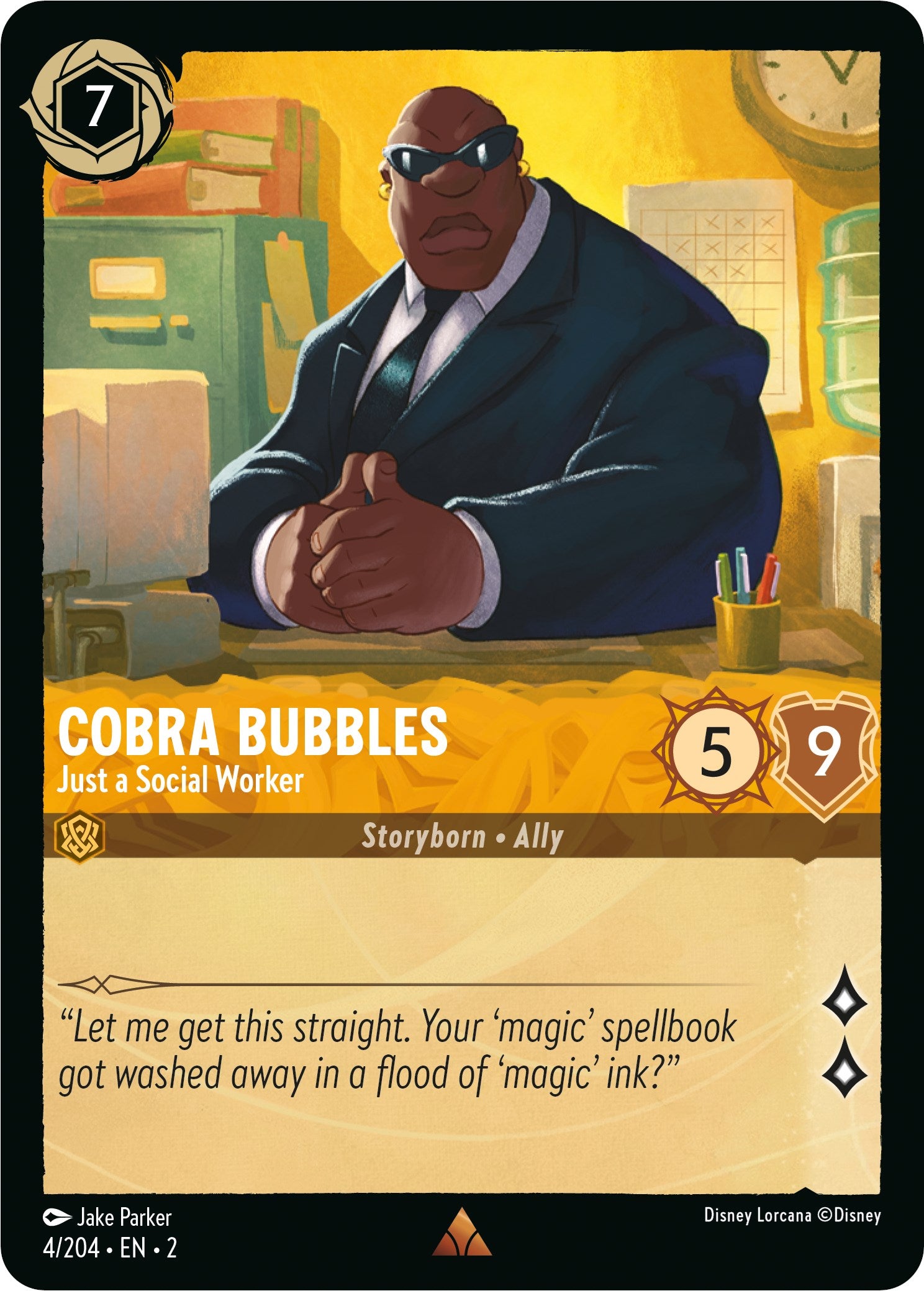Cobra Bubbles - Just a Social Worker (4/204) [Rise of the Floodborn] | Rock City Comics