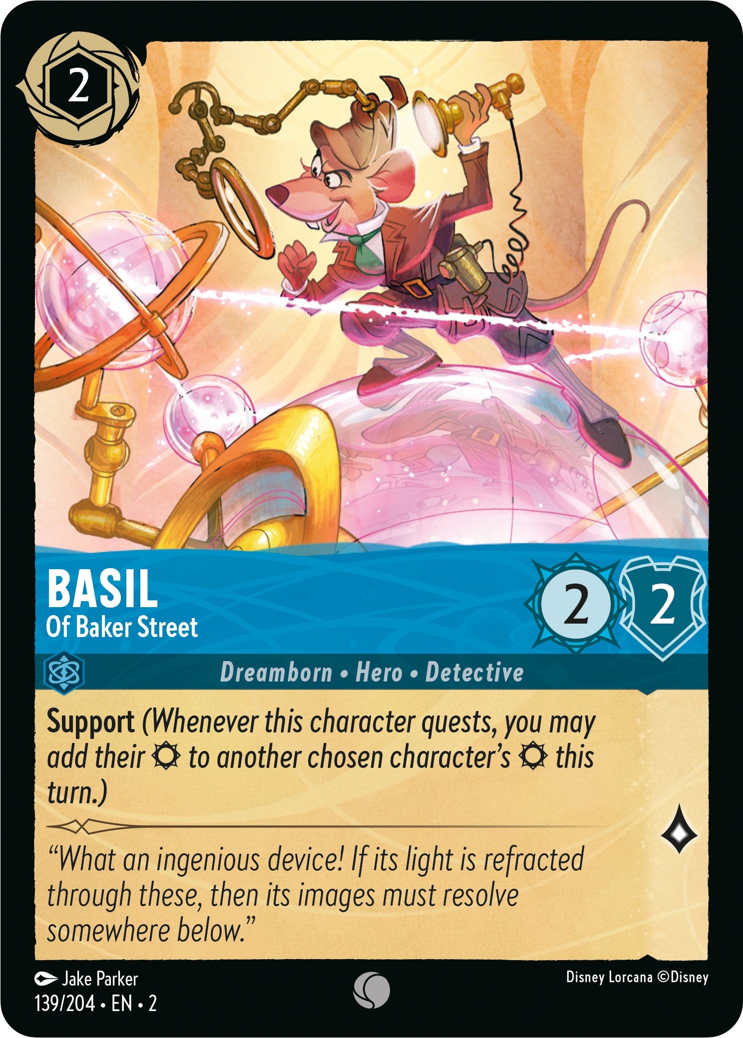 Basil - Of Baker Street (139/204) [Rise of the Floodborn] | Rock City Comics