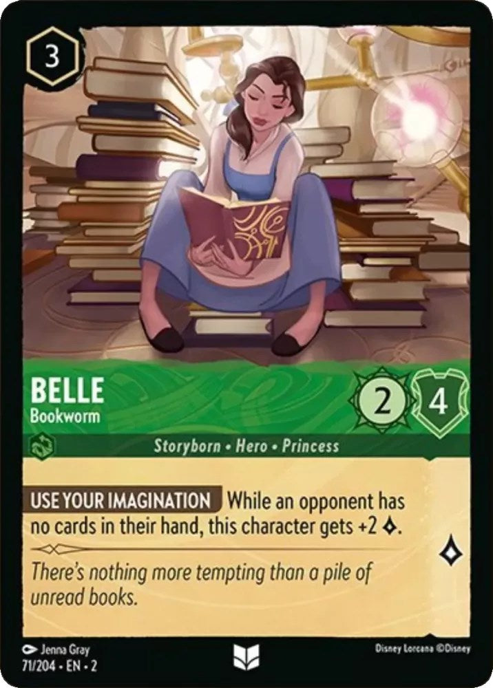 Belle - Bookworm (71/204) [Rise of the Floodborn] | Rock City Comics