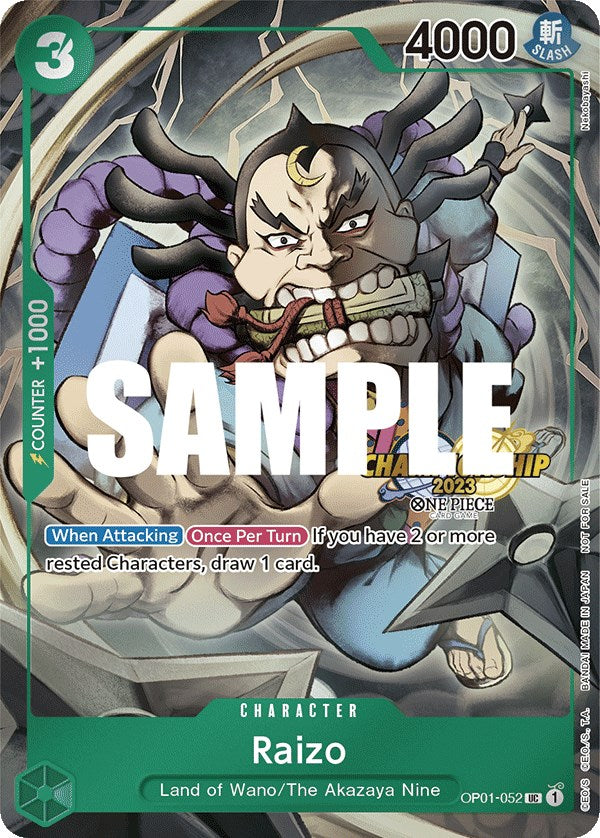 Raizo (CS 2023 Event Pack) [One Piece Promotion Cards] | Rock City Comics