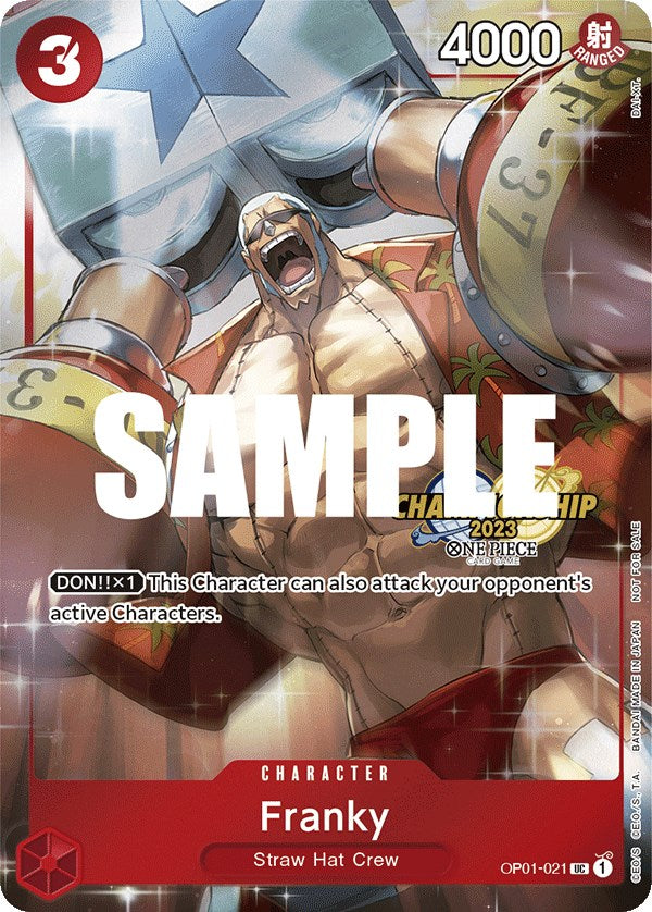 Franky (CS 2023 Celebration Pack) [One Piece Promotion Cards] | Rock City Comics