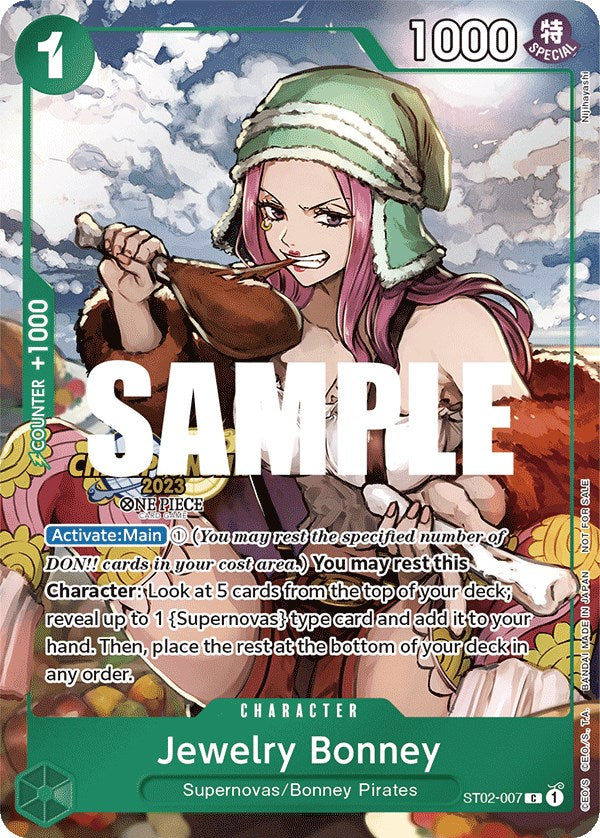 Jewelry Bonney (CS 2023 Celebration Pack) [One Piece Promotion Cards] | Rock City Comics