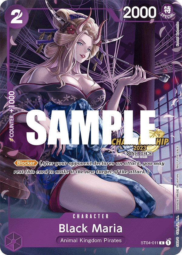 Black Maria (CS 2023 Celebration Pack) [One Piece Promotion Cards] | Rock City Comics