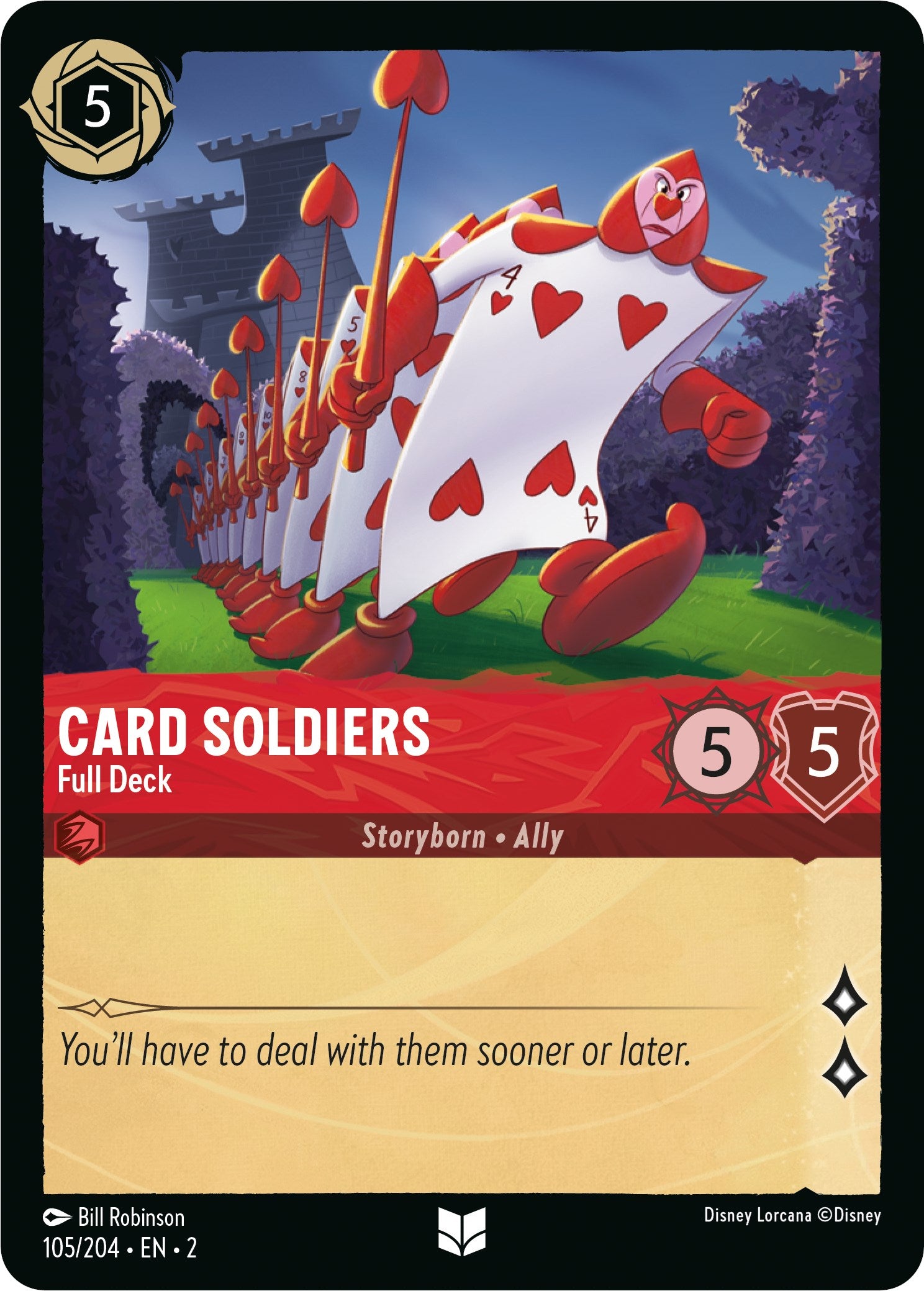 Card Soldiers - Full Deck (105/204) [Rise of the Floodborn] | Rock City Comics