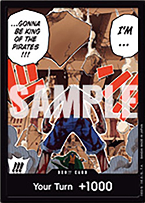 DON!! Card (Luffy vs. Crocodile) (Devil Fruits Collection Vol. 1) [One Piece Promotion Cards] | Rock City Comics