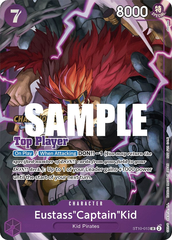 Eustass"Captain"Kid (CS 2023 Top Players Pack) [One Piece Promotion Cards] | Rock City Comics