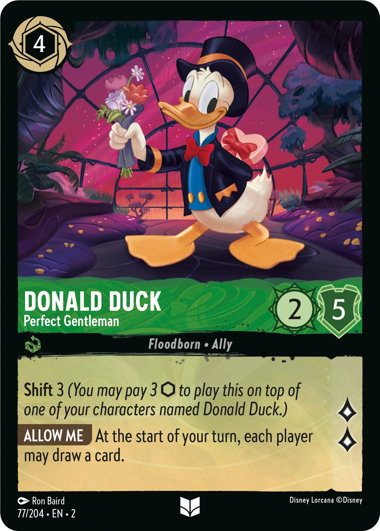 Donald Duck - Perfect Gentleman (77/204) [Rise of the Floodborn] | Rock City Comics
