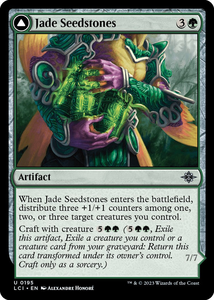 Jade Seedstones [The Lost Caverns of Ixalan] | Rock City Comics