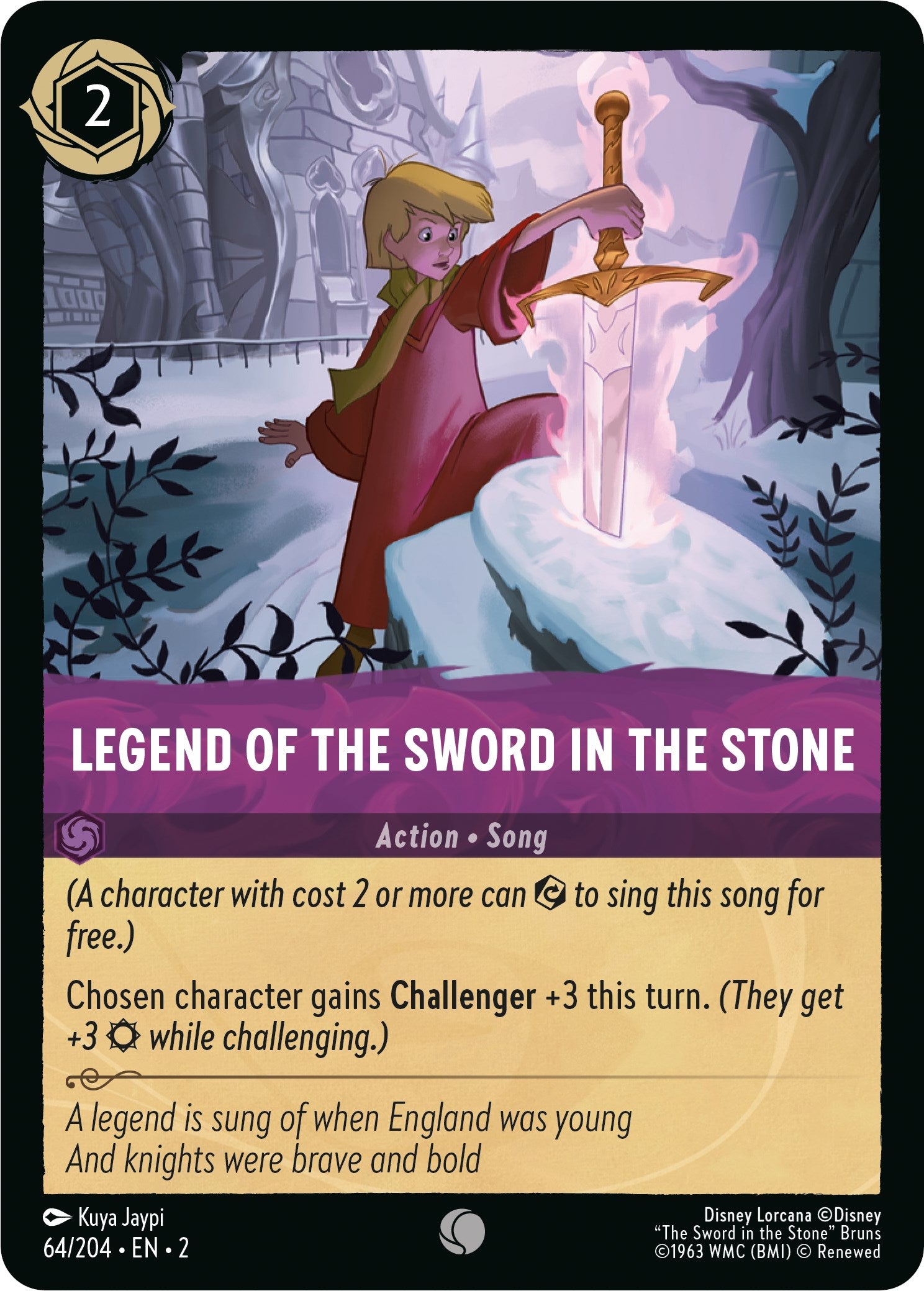 Legend of the Sword in the Stone (64/204) [Rise of the Floodborn] | Rock City Comics