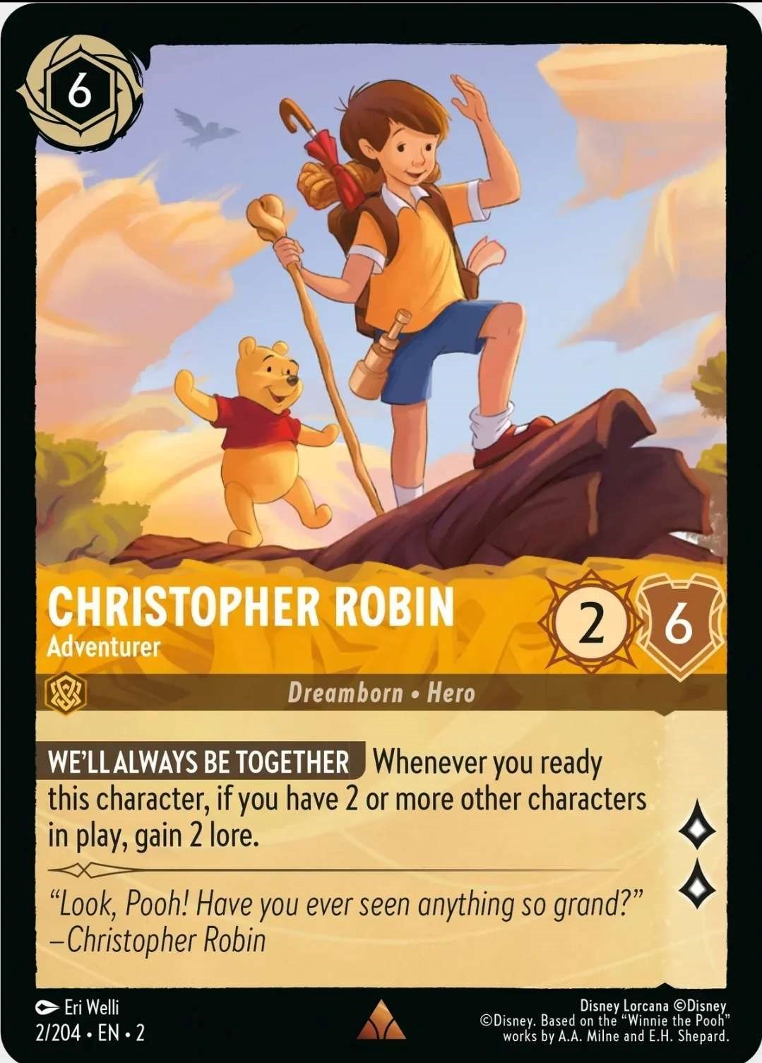 Christopher Robin - Adventurer (2/204) [Rise of the Floodborn] | Rock City Comics