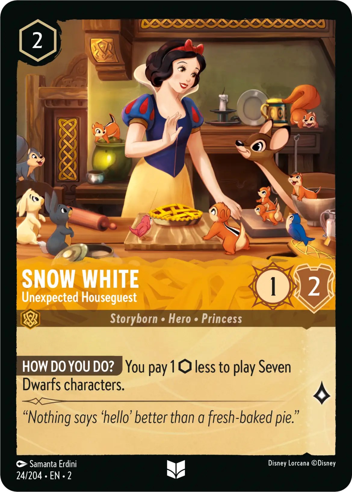 Snow White - Unexpected Houseguest (24/204) [Rise of the Floodborn] | Rock City Comics