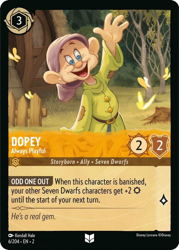 Dopey - Always Playful (6/204) [Rise of the Floodborn] | Rock City Comics