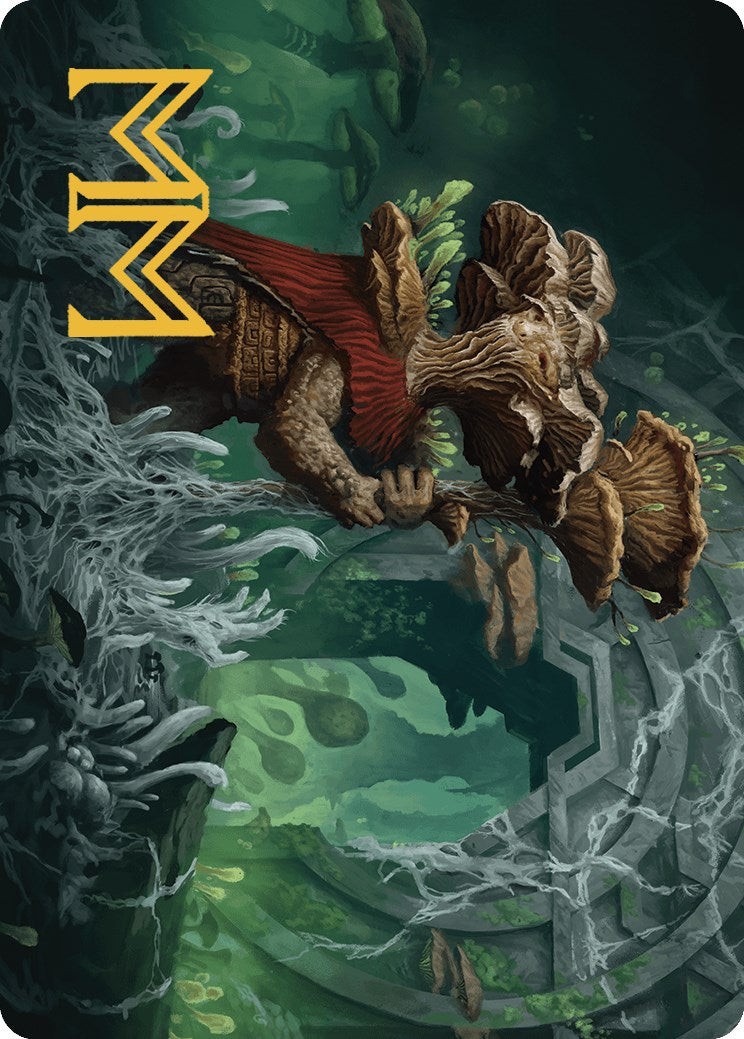 Tendril of the Mycotyrant Art Card (Gold-Stamped Signature) [The Lost Caverns of Ixalan Art Series] | Rock City Comics