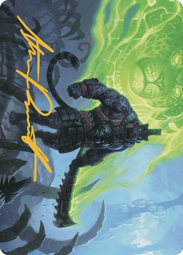 Malamet Veteran Art Card (Gold-Stamped Signature) [The Lost Caverns of Ixalan Art Series] | Rock City Comics