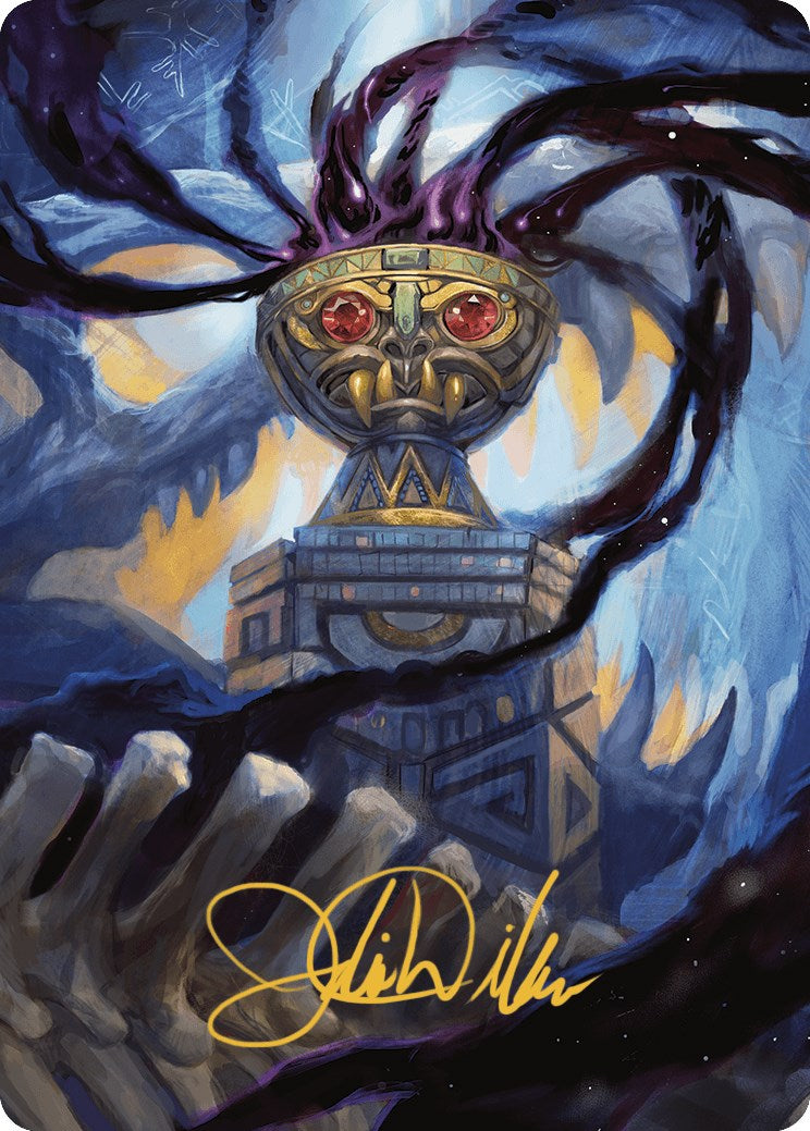 Chalice of the Void Art Card (Gold-Stamped Signature) [The Lost Caverns of Ixalan Art Series] | Rock City Comics