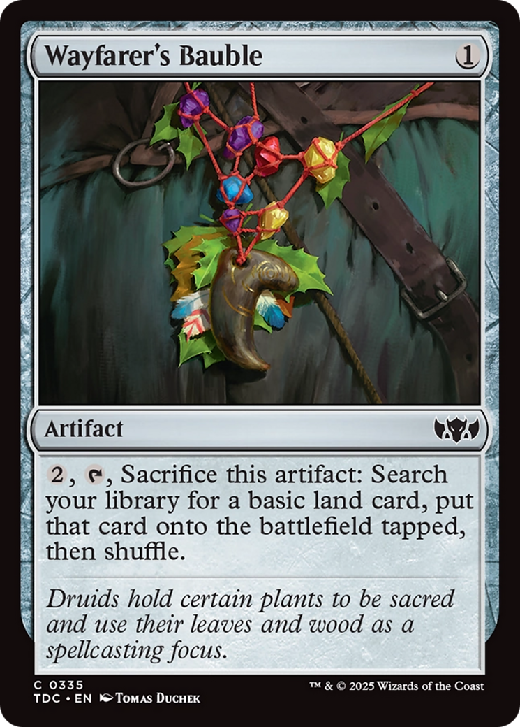Wayfarer's Bauble [Tarkir: Dragonstorm Commander] | Rock City Comics