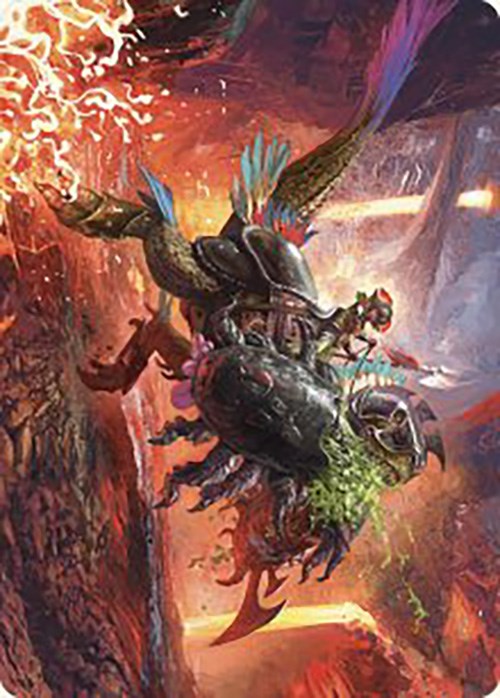 Triumphant Chomp Art Card [The Lost Caverns of Ixalan Art Series] | Rock City Comics