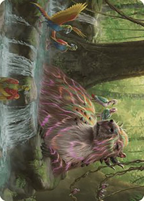 Basking Capybara Art Card [The Lost Caverns of Ixalan Art Series] | Rock City Comics