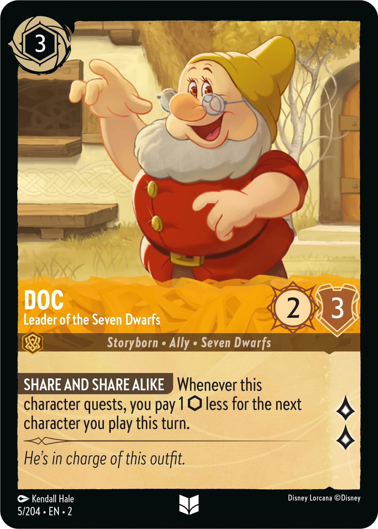 Doc - Leader of the Seven Dwarfs (5/204) [Rise of the Floodborn] | Rock City Comics
