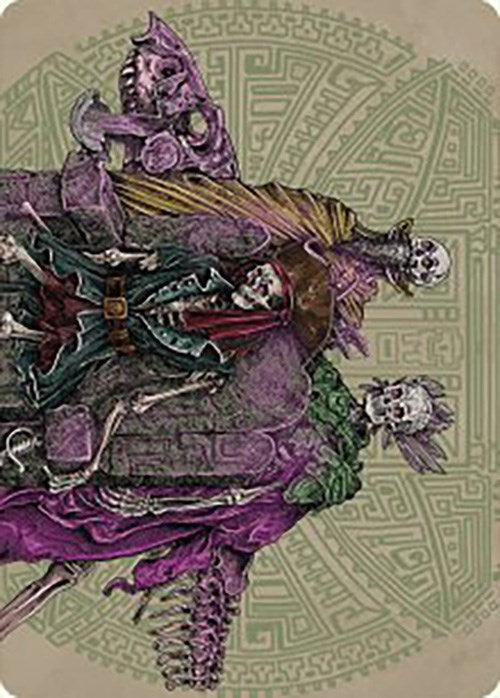 Throne of the Grim Captain Art Card [The Lost Caverns of Ixalan Art Series] | Rock City Comics