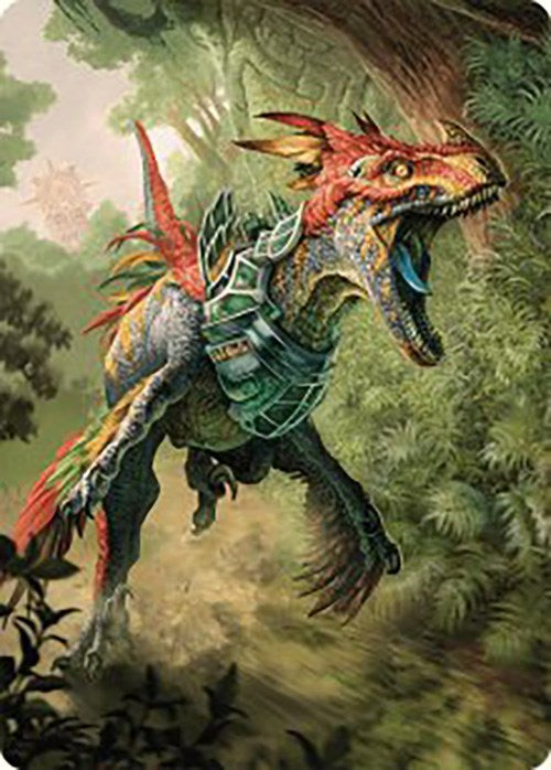 Dinosaur Token Art Card [The Lost Caverns of Ixalan Art Series] | Rock City Comics